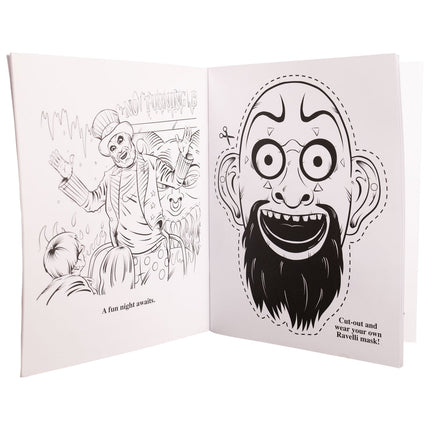 House of 1000 Corpses™ Adult Coloring Book - City Morgue Toys & Collectibles
