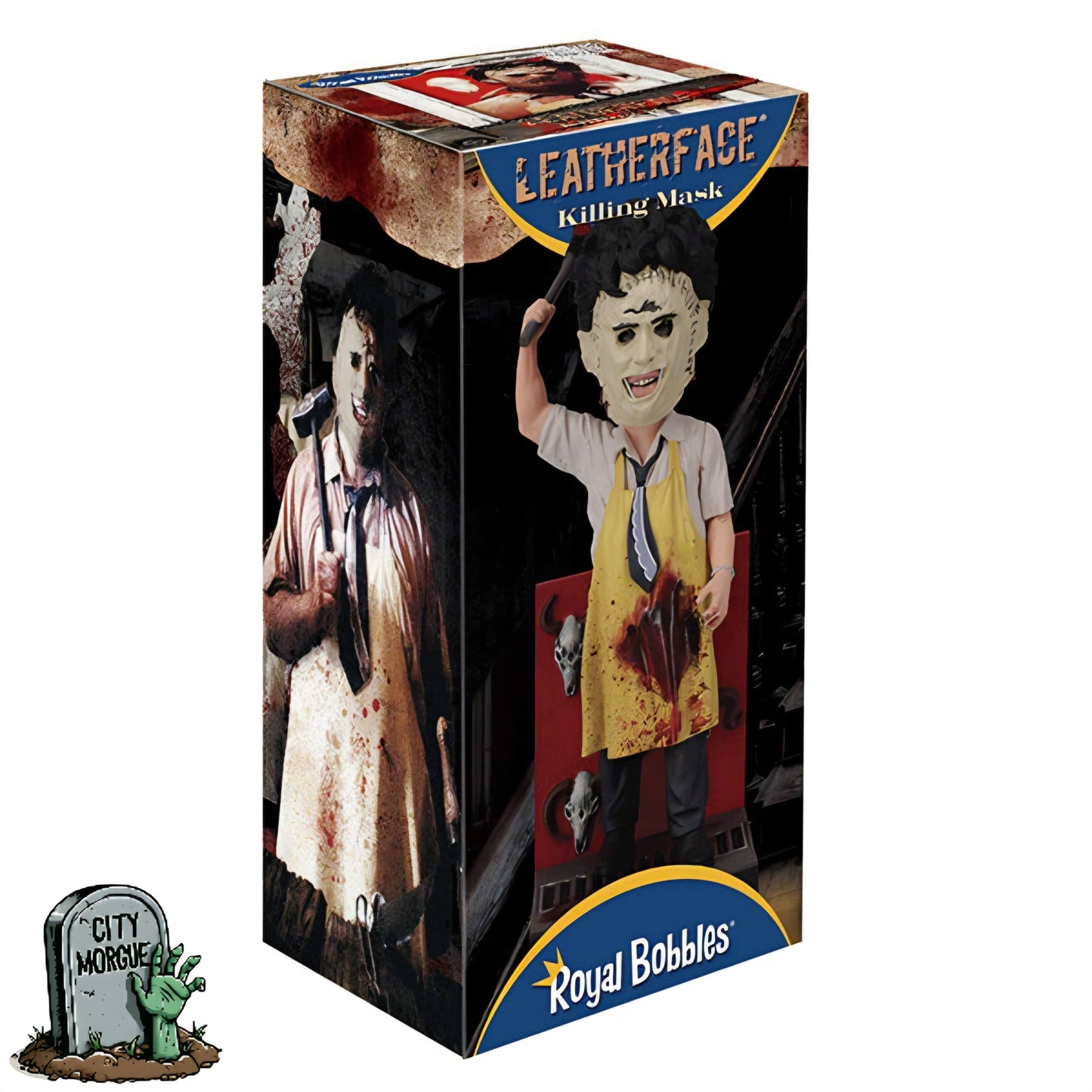 Royal Bobbles Leatherface Killing Mask Bobblehead Statue