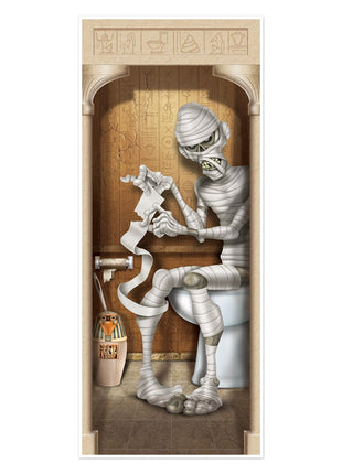 Mummy Restroom Door Cover - City Morgue Toys & Collectibles