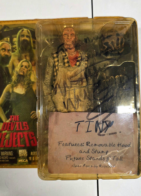 ULTRA RARE! Tiny Figure AUTOGRAPHED by Matthew McGrory w/ Inscription - City Morgue Toys & Collectibles