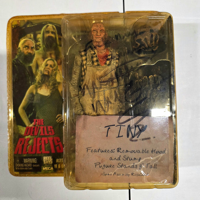 ULTRA RARE! Tiny Figure AUTOGRAPHED by Matthew McGrory w/ Inscription - City Morgue Toys & Collectibles