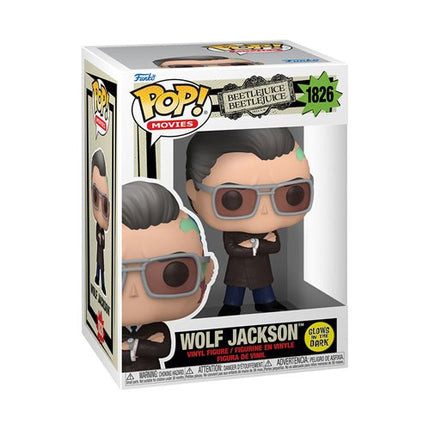 Funko Pop! Movies: Beetlejuice Beetlejuice - Wolf Jackson - Glow in The Dark - Beetlejuice 2 - Collectable Vinyl Figure - City Morgue Toys & Collectibles