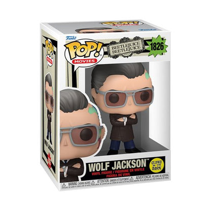 Funko Pop! Movies: Beetlejuice Beetlejuice - Wolf Jackson - Glow in The Dark - Beetlejuice 2 - Collectable Vinyl Figure - City Morgue Toys & Collectibles