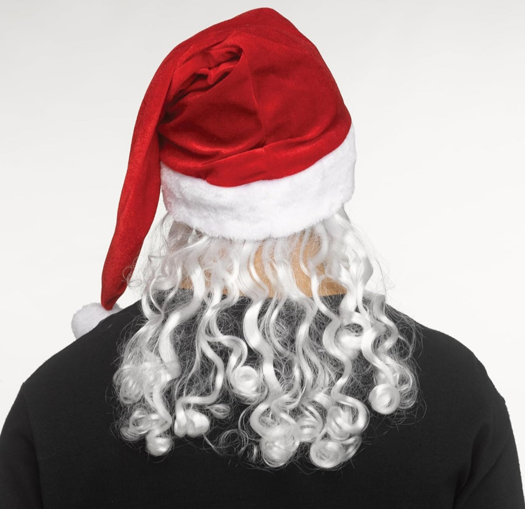 Adults Ghost Face® Full Face Mask with Santa Claus Hat (Pre-Order)