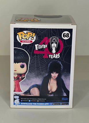 Funko Pop! Elvira #68 Vinyl figure 40th Anniversary Diamond Collection - City Morgue Toys & Collectibles