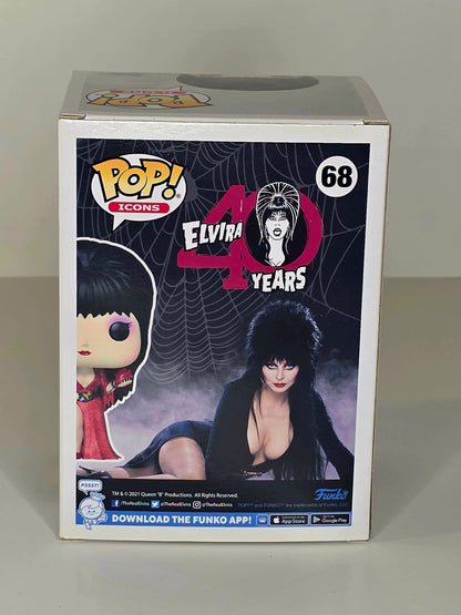 Funko Pop! Elvira #68 Vinyl figure 40th Anniversary Diamond Collection - City Morgue Toys & Collectibles