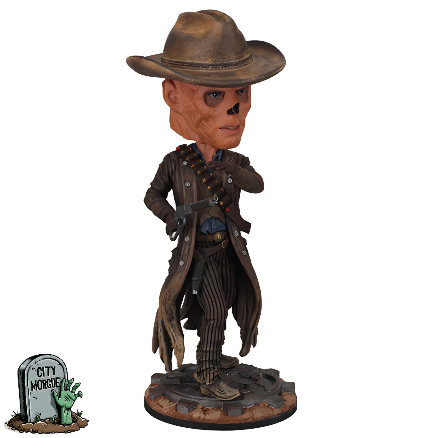 Royal Bobbles Fallout - the Ghoul Collectible Bobblehead