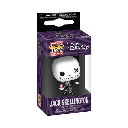 The Nightmare Before Christmas Patchwork Jack Skellington Funko Pocket Pop! Key Chain (Pre-Order)